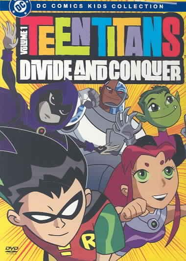 Teen Titans, Volume 1 - Divide and Conquer (DC Comics Kids Collection) cover