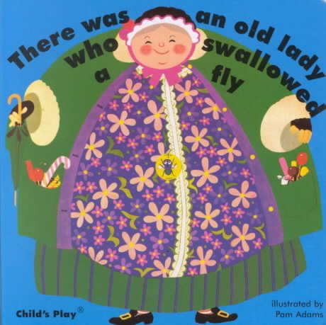 There Was an Old Lady Who Swallowed a Fly (Classic Books with Holes) cover