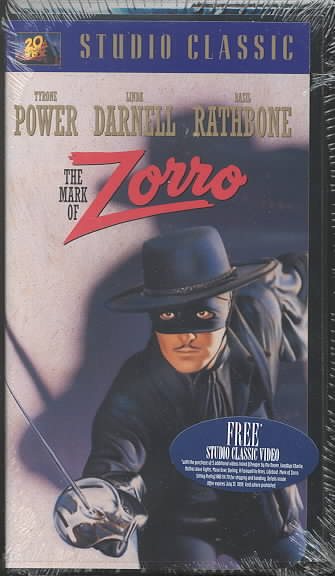 The Mark Of Zorro [VHS] cover