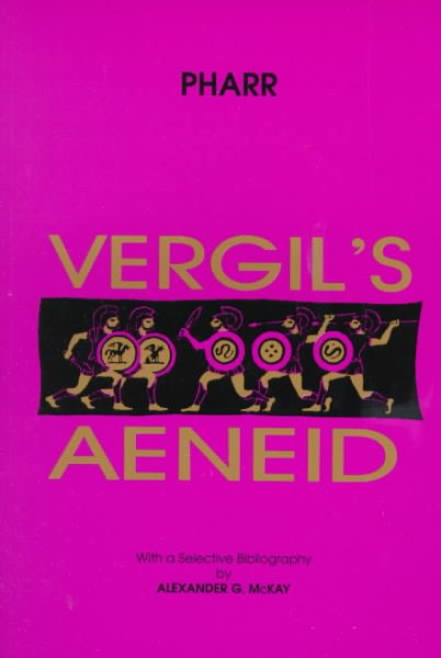 Vergil's Aeneid, Books I-VI (Latin Edition) (Bks. 1-6) (English and Latin Edition) cover