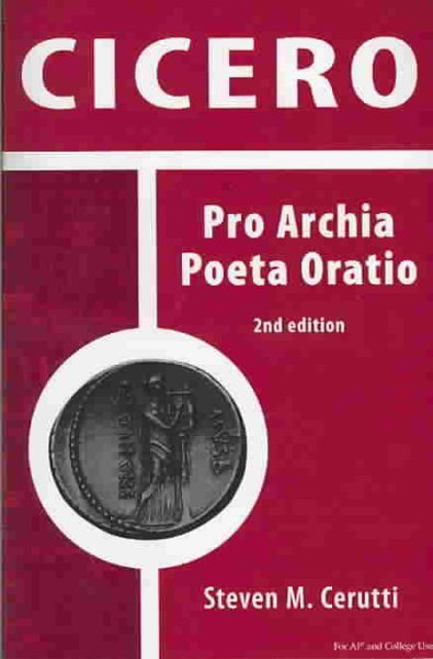 Cicero: Pro Archia Poeta Oratio (Latin Edition) cover