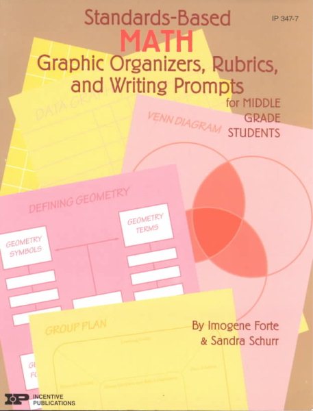 Standards-Based Math: Graphic Organizers, Rubrics, and Writing Prompts for Middle Grade Students (Standards-based Graphic Organizers & Rub)