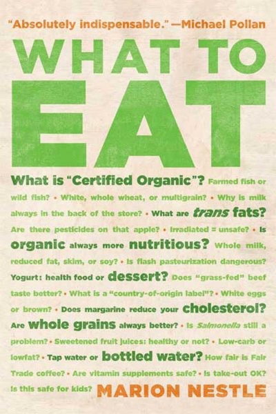 What to Eat cover