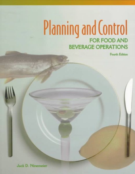 Planning and Control for Food and Beverage Operations