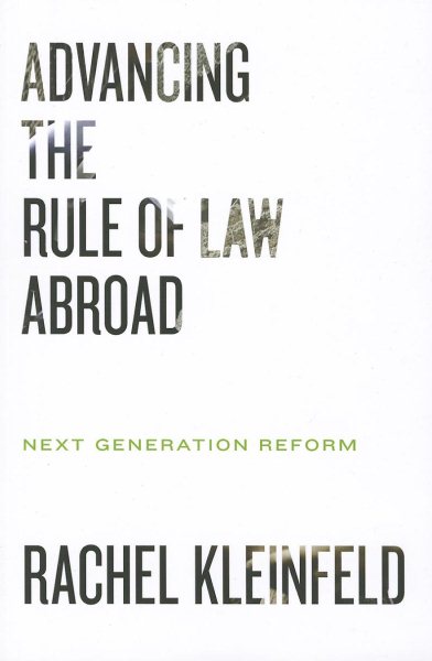 Advancing the Rule of Law Abroad: Next Generation Reform cover