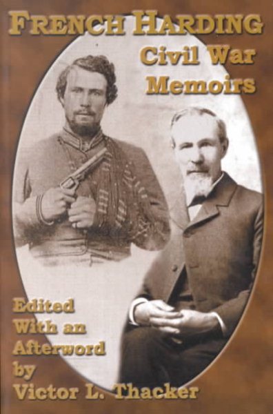 French Harding: Civil War Memoirs cover