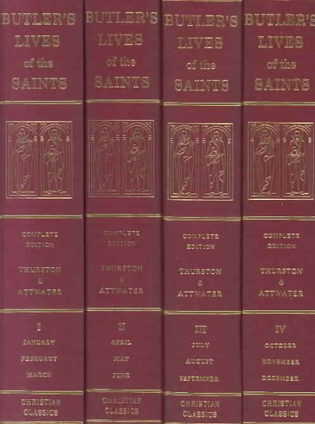 Butler's Lives of the Saints (4 Volume Set) cover