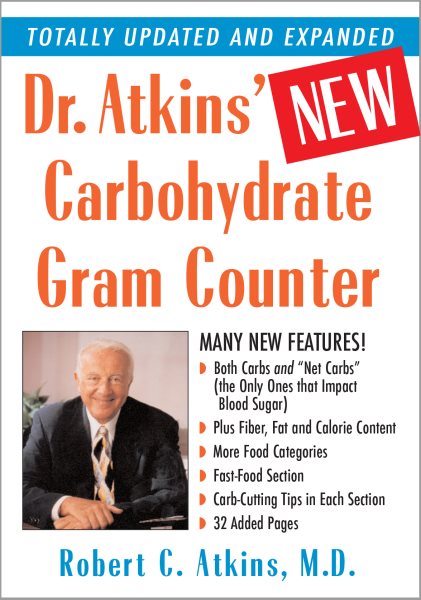 Dr. Atkins' New Carbohydrate Gram Counter cover