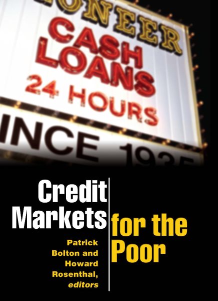 Credit Markets for the Poor cover