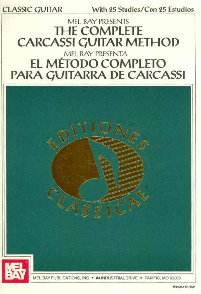 The Complete Carcassi Guitar Method (English and Spanish Edition) cover