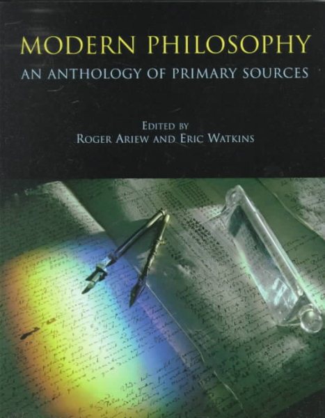 Modern Philosophy: An Anthology of Primary Sources cover