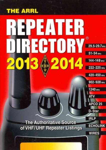 2013-2014 ARRL Repeater Directory Pocket sized
