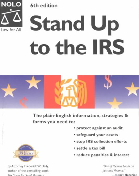 Stand Up to the IRS, Sixth Edition cover