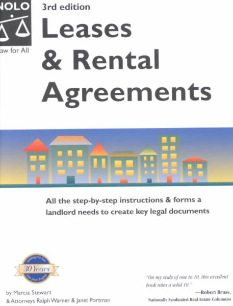Leases & Rental Agreements (Leases and Rental Agreements, 3rd ed)