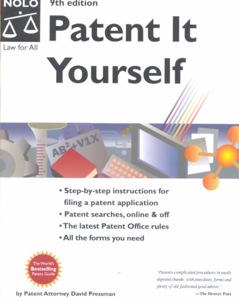 Patent It Yourself cover