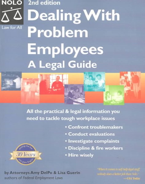 Dealing With Problem Employees: A Legal Guide cover