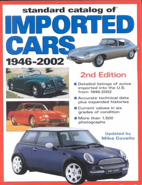 Standard Catalog of Imported Cars 1946-2002 (Standard Catalog of Imported Cars) cover
