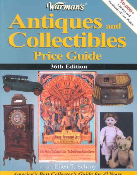 Warman's Antiques and Collectibles Price Guide (Warman's Antiques and Collectibles Price Guide, 36th ed) cover