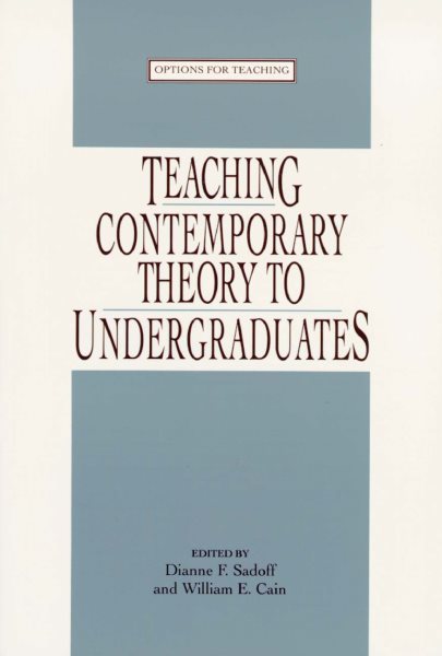 Teaching Contemporary Theory to Undergraduates cover