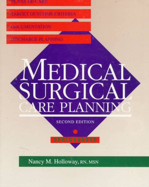Medical Surgical Care Planning