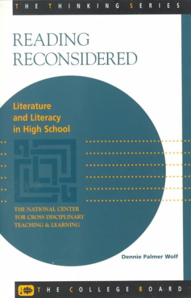 Reading Reconsidered: Literature and Literacy in High School cover