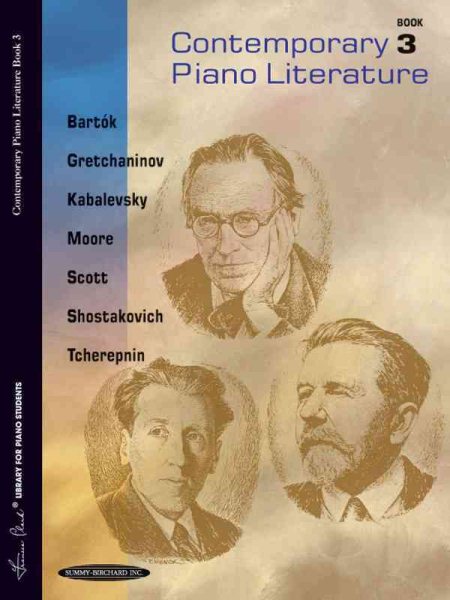 Contemporary Piano Literature, Bk 3 (Frances Clark Library for Piano Students)