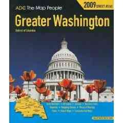 Adc the Map People Washington, Dc Greater Street Atlas cover