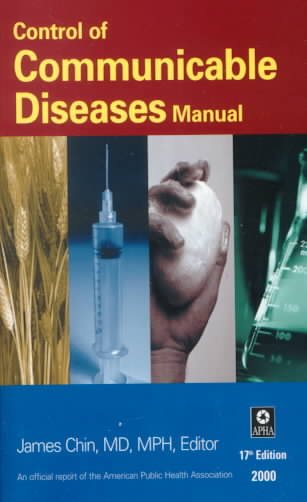 Control of Communicable Diseases Manual cover