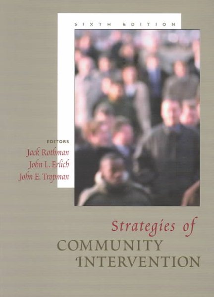 Strategies of Community Intervention: Macro Practice