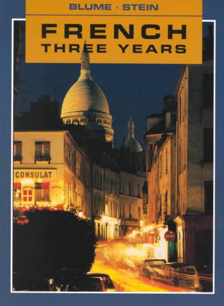 French Three Years Workbook (R 588 W) cover