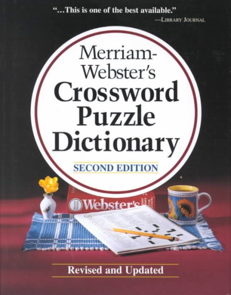 Merriam-Webster's Crossword Puzzle Dictionary, Second Edition cover