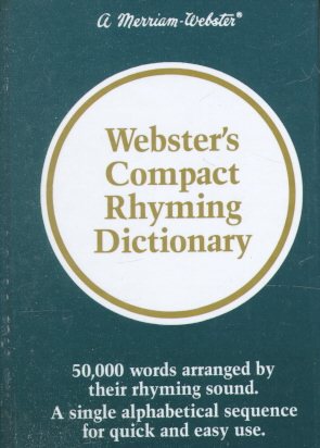 Webster's Compact Rhyming Dictionary cover