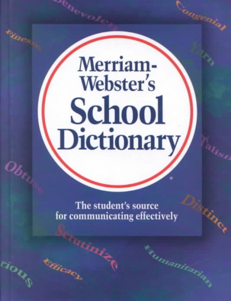 Merriam-Webster's School Dictionary cover