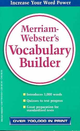 Merriam-Webster's Vocabulary Builder cover