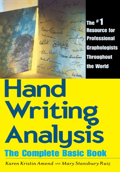Handwriting Analysis: The Complete Basic Book cover