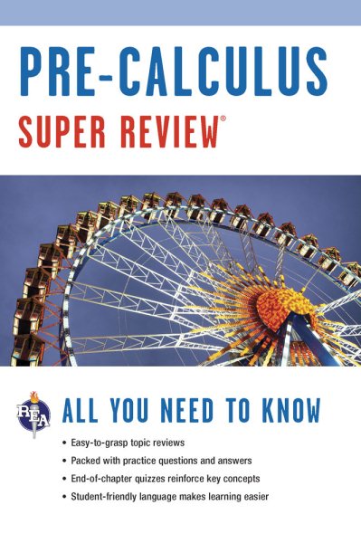 Pre-Calculus Super Review cover