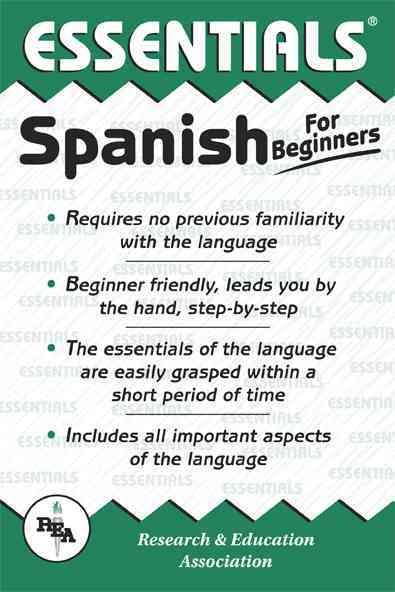 Spanish for Beginners (Essentials Study Guides) (English and Spanish Edition) cover