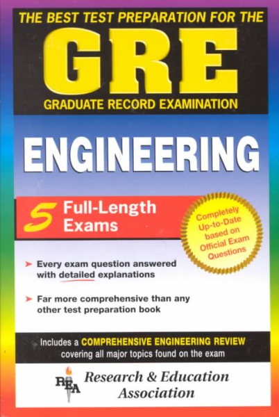 Graduate Record Examination: Gre Engineering