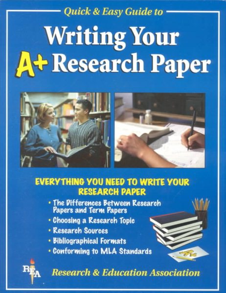 Writing Your A+ Research Paper (Quick & Easy Guide) cover