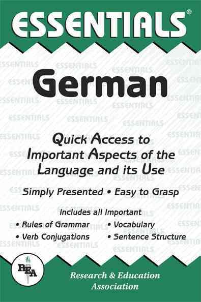 German Essentials (Essentials Study Guides) cover