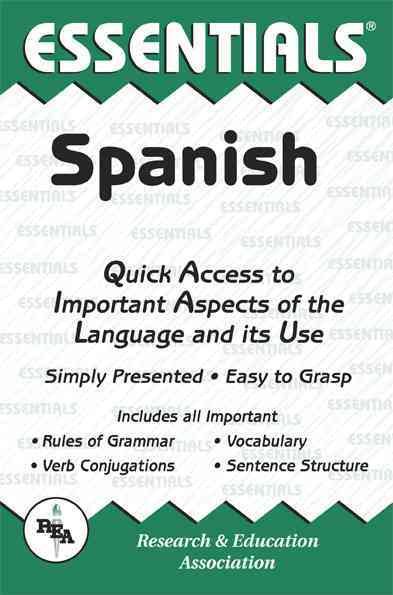 The Essentials of Spanish (REA's Language Series) (English and Spanish Edition) cover