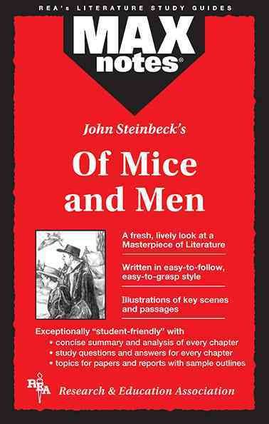 John Steinbeck's of Mice and Men (Max Notes) cover