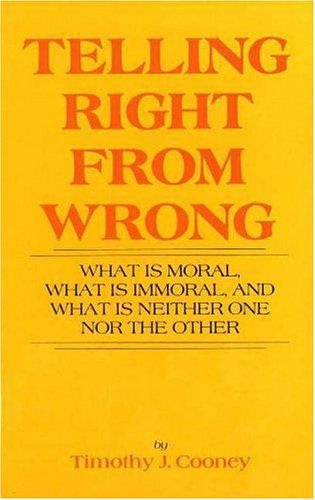 Telling Right from Wrong cover