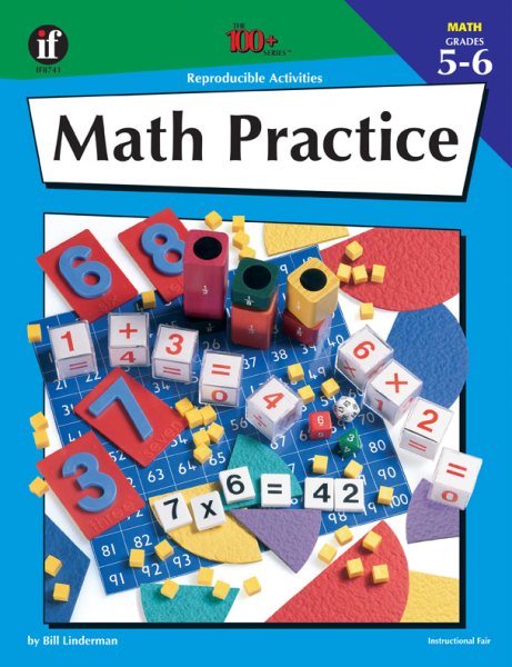 Math Practice, Grades 5-6 (The 100+ Series) cover