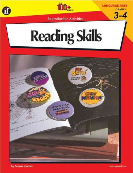 Reading Skills:  100 Reproducible Activities (Grades 3-4) cover