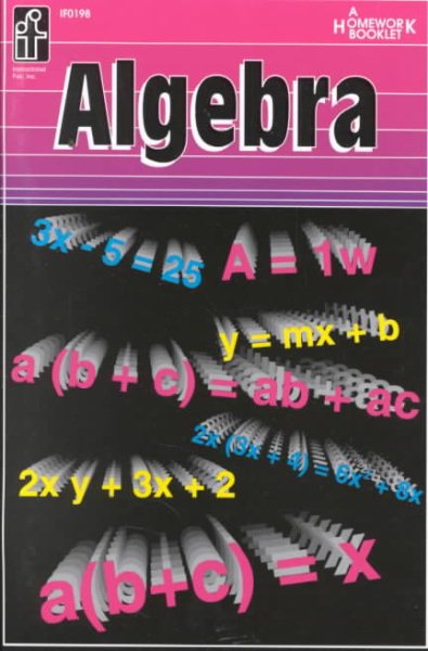 Algebra Homework Booklet, Grades 5 - 8 (Homework Booklets)