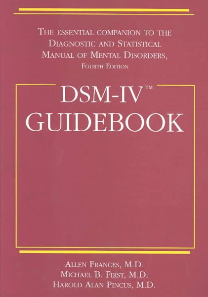 Dsm-IV Guidebook cover