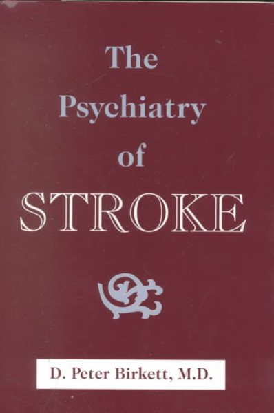 Psychiatry of Stroke cover