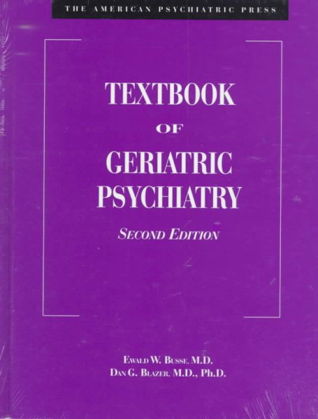 American Psychiatric Press Textbook of Geriatric Psychiatry cover