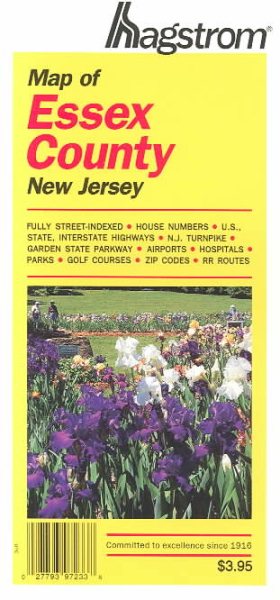 New Jersey Essex County Pocket Map cover